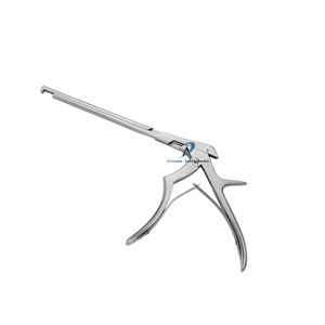 Instrumento ortopédico quirúrgico Kerrison Rongeur para cirugía de columna Herramienta de perforación médica reutilizable para procedimientos óseos y neurológicos - Product Image 1