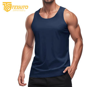 Fait sur mesure 100% respirant coton tricoté hommes débardeur pour Gym Fitness High Street Front Made Pakistan OEM Service disponible - Product Image 1