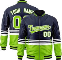 Offre Spéciale brodé Chenille patchs laine en cuir véritable manches Letterman Baseball College Varsity vestes personnalisées