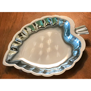 Plateau de service fait à la main en acier inoxydable respectueux du budget plateau décoratif pour Eid Diwali cadeaux de noël meilleurs plateaux - Product Image 1