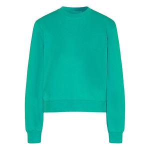 Sweat-shirt oversize vintage pour homme et femme, logo personnalisé brodé, polaire doux uni, design uni, col rond universitaire - Product Image 1