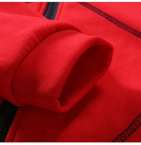 Sweat-shirts et pulls à capuche pour hommes en coton 100% perlé respirant à séchage rapide en polaire pour l'entraînement décontracté à capuche coupe ajustée - Product Image 4