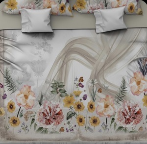 <b>Hotel</b> Quality 100% Cotton Folded King Size <b>Bedding</b> Set Ultra-Soft Solid 2 Pillow Covers - Product Image 5