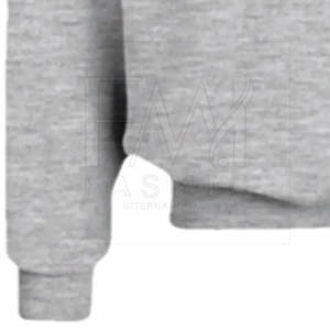 Sudadera con escote cruzado para hombre de la mejor calidad, tamaño personalizado, dos colores, teñido liso para invierno - Product Image 3