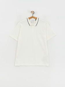 เสื้อโปโลสำหรับผู้ชายผ้าซาตินผ้าฝ้าย100% คุณภาพสูงพิมพ์โลโก้นูนแบบลำลองสำหรับผู้ชายเสื้อโปโลกันยับ - Product Image 4