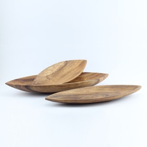 Dîner présentation assiettes carrées en bois d'acacia kit d'ustensiles de cuisine haut de gamme assiettes d'apéritif en bois - Product Image 6