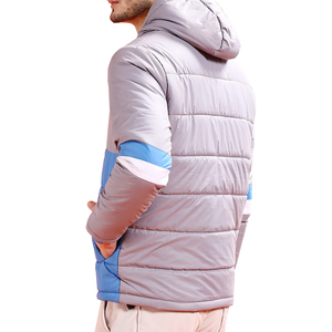 Chaqueta de Invierno Acolchada para Hombre, con Capucha y Cremallera, Ligera, Extremadamente Cálida para el Invierno - Product Image 3