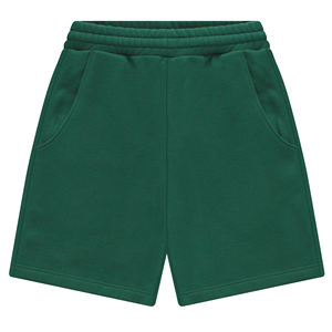 Pantalones cortos de algodón con patrón sólido para hombre de primera calidad, transpirables, personalizados, esenciales para el sudor, pantalones cortos en blanco personalizables para hombre - Product Image 1