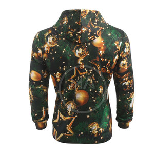 Sweat-shirts à capuche personnalisés sublimés pour adultes, 100% coton, saison hivernale, vêtements décontractés, super chauds, séchage rapide, respirants - Product Image 4