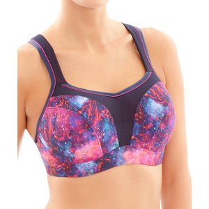 Soutien-gorge de sport en cours d'exécution respirant Fitness rose soutien-gorge de sport léger sans couture dos nu Yoga soutien-gorge de sport - Product Image 2