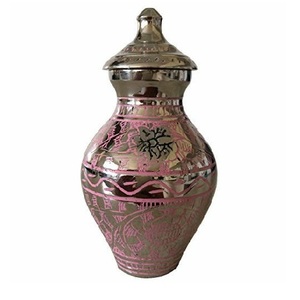 Urne funéraire en métal de style européen ASWAN INTERNATIONAL modèle U-2034, prête à être expédiée, pour cendres humaines et animales de compagnie - Product Image 6