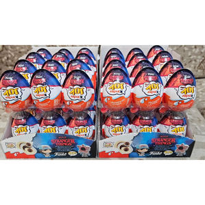 Kinderr Joy Stranger Things Edition T1 Boîte de 36 Œufs x 20g Jouet Surprise Chocolat Coffret Cadeau Vente en Gros Prêt à l'Emploi pour Fêtes et Vente au Détail - Product Image 6