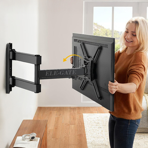 Supporto TV Pieghevole per Schermi da 23'' a 60'' con Rotazione a 180° per TV LED, Plasma e LCD, in Acciaio, Prodotto Confezionato - Product Image 5