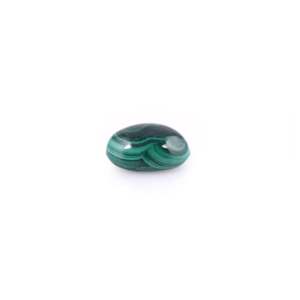 Piedra Preciosa Mineral de Malaquita Verde Pulida de 8.71 Quilates, Turquesa, Ónix, Ágata Roja en Forma de Pera de 8 mm de Alto - Product Image 3