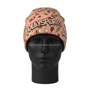 Bonnet en polyester et élasthanne de qualité supérieure pour homme, tissu extensible doux 220 GSM, impression sublimée toutes couleurs, logo personnalisé, bonnet jacquard - Product Image 1