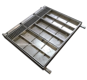 Singapore LTA PUB HDB Galvanised Mild Steel <strong>Grating</strong> for <strong>Storm</strong> Sump <strong>Drain</strong>