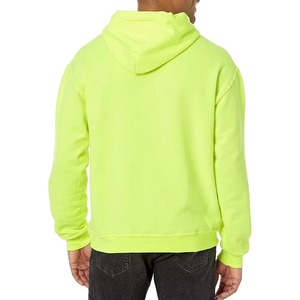 Nueva llegada de los hombres 100% algodón de gran tamaño pulóver con capucha de Invierno Polar impreso cordón calle listo logotipo personalizado bordado - Product Image 6