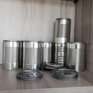 Latas de Metal de comida de hojalata de lichi de piña de 0,17mm de grosor para bebés de Vietnam utilizadas globalmente para almacenamiento de frutas de loto con logotipo personalizado - Product Image 4