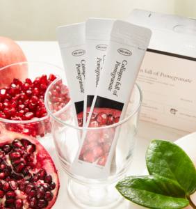 คอลลาเจนทับทิมรสผลไม้ทรานส์ไขมันฟรีบำรุงผิวเจลลี่แท่งอาหารเพื่อสุขภาพ - Product Image 3