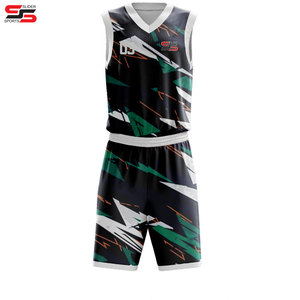 Personalizado último diseño baloncesto Jersey malla transpirable profesional partido grado tela Unisex Jersey Top baloncesto uniformes - Product Image 5