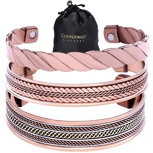 Men's Hammered Rustic <b>Copper</b> Wire Arthritis Cuff <b>Bracelet</b> Pure <b>Copper</b> Fashion <b>Bracelet</b> - Product Image 3