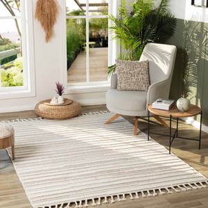 Alfombras Modernas Abstractas Hechas a Máquina, Suaves y Peludas, 100% Polipropileno, Antibacterianas, Impermeables, con Base de Yute y Pelo Grueso - Product Image 3