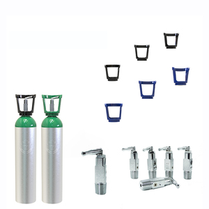 2-4 lít xách tay rỗng nhôm y tế oxy xi lanh 5-10 LÍT chứng nhận mini không khí xi lanh 50 lít lớn công suất bình xăng - Product Image 2