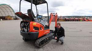 MINI PELLE KX018-4 COMPACTE D'OCCASION - Product Image 5