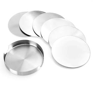 Sous-verre en métal au design unique, qualité supérieure, sous-verre décoratif en métal pour les boissons, prix abordable - Product Image 1