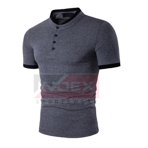 Camiseta de Manga Corta para Hombre, Personalizada con Logotipo, 100% Algodón, Transpirable, Informal, para Uniformes de Negocios, Escuela, Deporte, Golf - Product Image 3