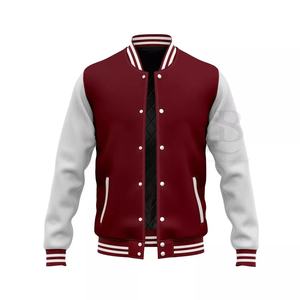 2025 Patch de broderie personnalisé Letterman vestes hommes Baseball rue grande taille manteau université veste taux de gros OEM respirant - Product Image 5