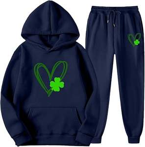 Conjunto de Sudadera con Capucha y Pantalones Deportivos Finch Personalizados, Resistentes al Viento, Estampados, con Cierre, Unisex, de Algodón, para Invierno - Product Image 6