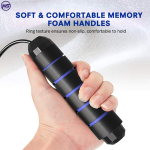 Corde à sauter à longueur réglable avec Logo personnalisé pour l'exercice physique, vente en gros - Product Image 4