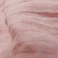Vente en gros 115 '' / 292 cm de largeur supplémentaire tissu en lin français 100% pur lin poids moyen mètre pour la fabrication de robes