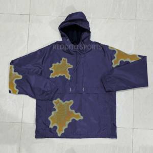 ชุดวอร์มกันลมสำหรับผู้ชายฤดูร้อนแบบพรีเมี่ยมชุดสูทกันฝน2ชิ้นแบบลำลองขนาดพลัสไซส์ออกแบบได้เองและโลโก้2ชิ้นสำหรับเด็กผู้ชาย - Product Image 1