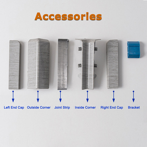 Battiscopa in PVC Impermeabile - Modanatura per Pavimenti Facile <span class=keywords><strong>da</strong></span> Installare per Ospedali e Uffici - Product Image 2