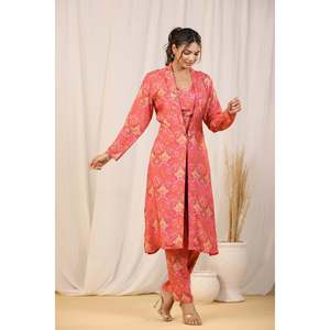 Ensemble deux pièces pour femmes - Peachy Gleam Coord Set par Nature's Bloom Tailles XS-XL - Product Image 3
