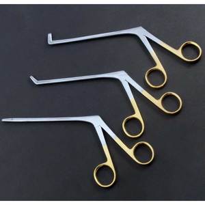 Set de pinces nasales Weil Blakesley droites, 45 et 90 degrés, 140 mm, 3 pièces, en acier, pour chirurgie FESS et ORL équine - Product Image 4