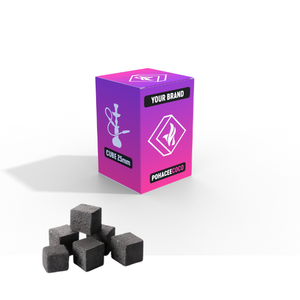 Carbón de cáscara de coco natural 100% fabricado en fábrica, carbón Shisha Premium de Indonesia, superventas, OEM Etiqueta Privada, bajo en cenizas - Product Image 1