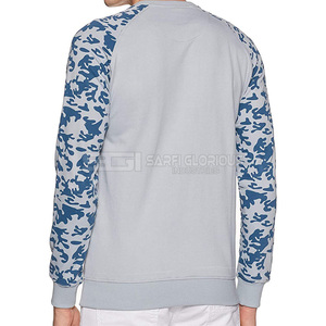 Sudaderas de Cuello Redondo para Hombre, de Felpa Francesa, Lisas, de Algodón y Poliéster, Gruesas, con Logotipo Bordado Personalizado - Product Image 4