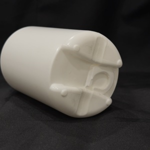 Flacon de médecine vétérinaire en HDPE/PE de marque APS, modèle C0167, imprimé à l'écran, pompe à lotion, forme cylindrique, couleur blanche, 350-500 ml - Product Image 3