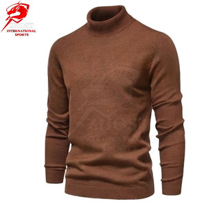 New Arrival Knit <b>Men</b> <b>Turtleneck</b> Sweater Soft Warm Fabric Long Sleeve High Neck Design <b>For</b> Winter Casual Wear And Outdoor Comfort - Product Image 3