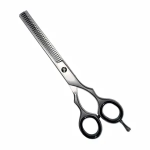 Barber Shears Wholesale OEM Customized Professional Stainless Steel Hairdressing Hair Cutting Thinning Barber Scissor Kits