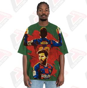 เสื้อยืดผ้ายีนส์ผ้าลูกฟูกสำหรับผู้ชายดีไซน์ทันสมัยใส่สบายผ้าปะติดเป็นมิตรกับสิ่งแวดล้อมผลิตจากผ้ายีนส์เนื้อนุ่มสำหรับฤดูร้อน - Product Image 5