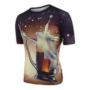 Camisetas de secado rápido 2025 personalizadas para hombre, cuello redondeado con protección UV, camiseta de pesca deportiva para hombre, sublimación de diseño personalizado - Product Image 1