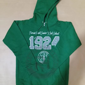 Parche de chenilla personalizado invierno Impresión digital unisex Sudadera con capucha ropa de calle al por mayor fabricante de sudaderas de moda - Product Image 1