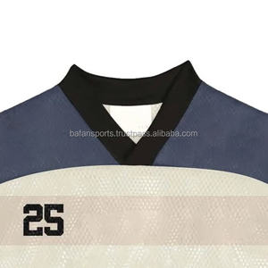 2025 moda Boxy recortada camiseta de fútbol diseño personalizado 100% algodón camiseta para hombres corte suelto impreso fútbol malla Jersey - Product Image 5