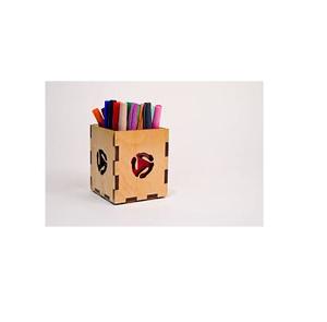 MDF Pen Holder <b>Desk</b> Stationary MDF Pen Pencil Holder Table <b>Desk</b> Organizer Office Accessories MDF Latest Crafts - Product Image 1