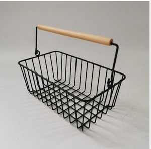 Panier de rangement en fil métallique personnalisé en usine Panier de rangement en fil métallique en treillis métallique pour le stockage - Product Image 2