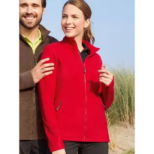 Veste en polaire personnalisée pour femmes pour le merchandising sportif promotionnel - Product Image 1